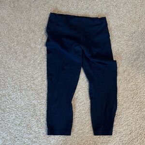 Lululemon Athletica Dark Blue Leggings